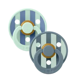 Bibs Bibs Studio Colour 2 Pack Block - Nordic Mint/Petrol Mix