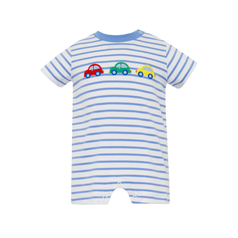Claire & Charlie Claire & Charlie Car Trio Romper