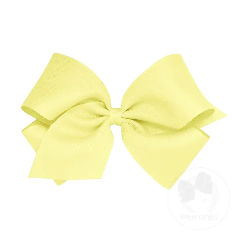 Wee Ones Wee Ones Mini King Light Yellow Bow
