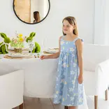 The Beaufort Bonnet Company TBBC Macie Midi Dress - Water Street Wisteria