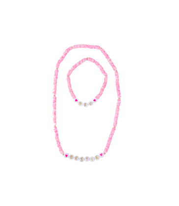 Great Pretenders Great Pretenders Bestie Necklace & Bracelet Set