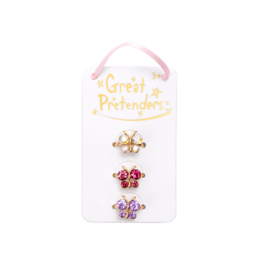 Great Pretenders Great Pretenders Boutique Butterfly Gem Rings