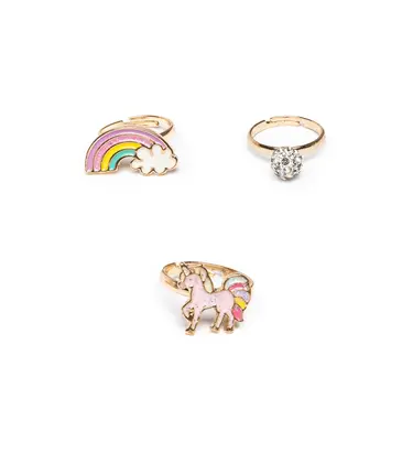 Great Pretenders Great Pretenders Boutique Unicorn Rainbow Rings