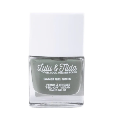 Great Pretenders Lulu & Tilda Peelable Nail Polish - Gamer Girl Green