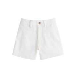 Bisby Bisby Ivory Denim Shorts