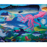 Crocodile Creek 60pc Foil Puzzle - Shimmering Sharks