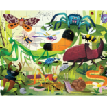 Crocodile Creek 50pc Holographic Puzzle - Backyard Bugs