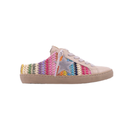 ShuShop ShuShop Polka Mini Bright Multi Stripe Sneakers