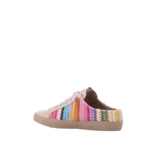 ShuShop ShuShop Polka Mini Bright Multi Stripe Sneakers
