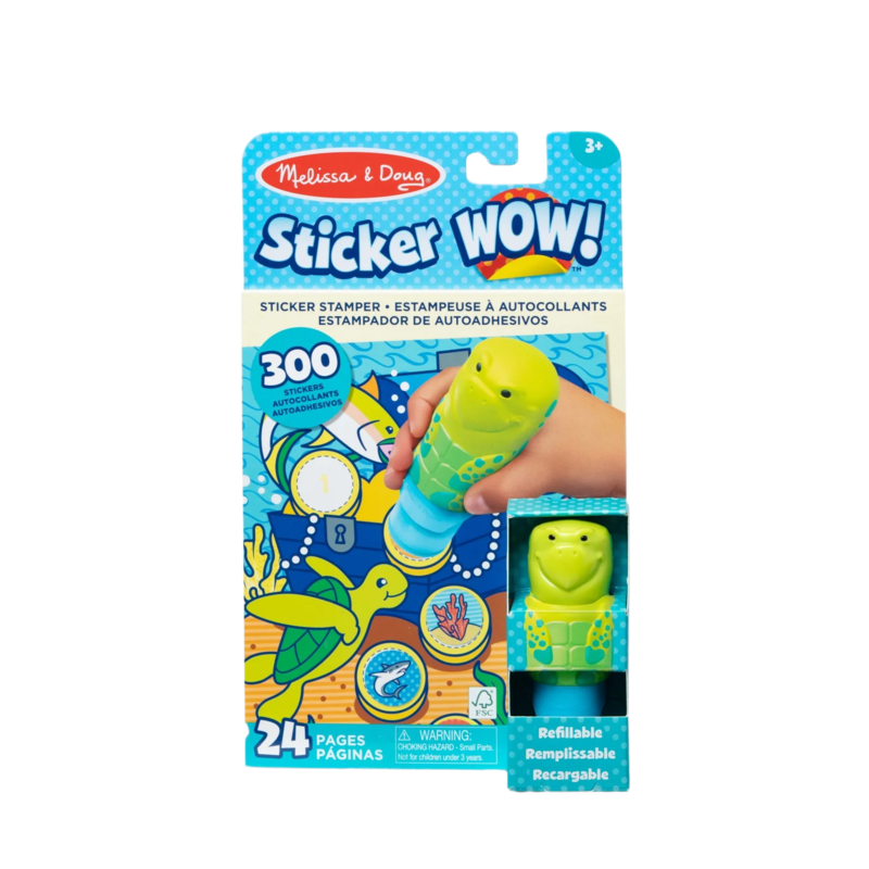 Melissa & Doug Melissa & Doug Sticker Wow! Activity Pad Set - Turtle
