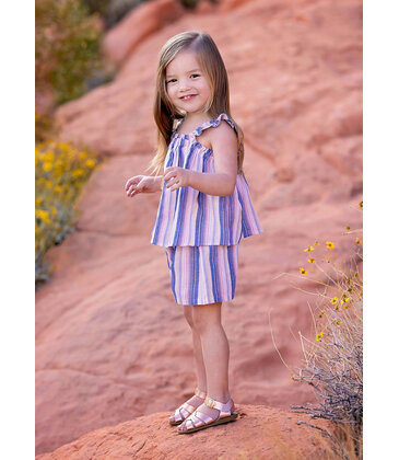 Mabel + Honey Mabel + Honey Purple Riley Rose 2 Piece Set