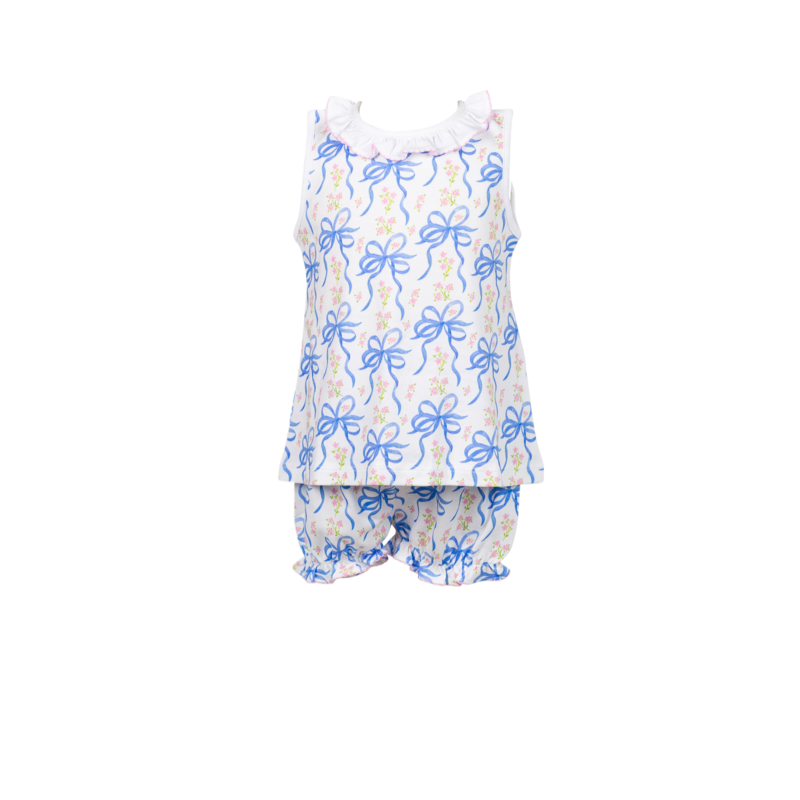 The Proper Peony The Proper Peony Blossom Bow Bloomer Set