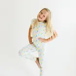 Ollie Jay Short Sleeve Pajama Set - Marshmallow Bunny