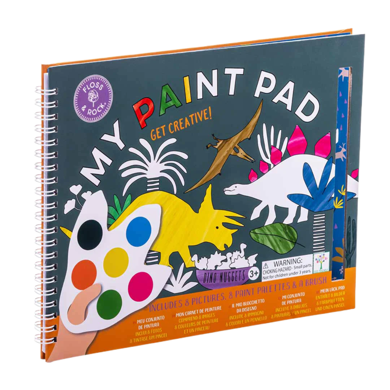 Floss & Rock Floss & Rock Painting Pad - Dino