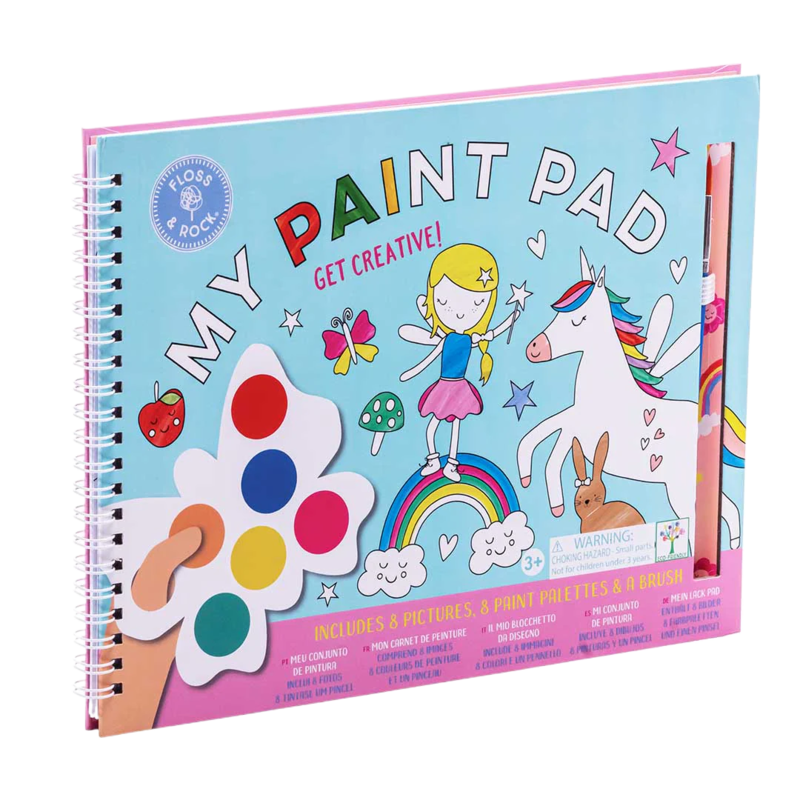 Floss & Rock Floss & Rock Painting Pad - Rainbow Fairy