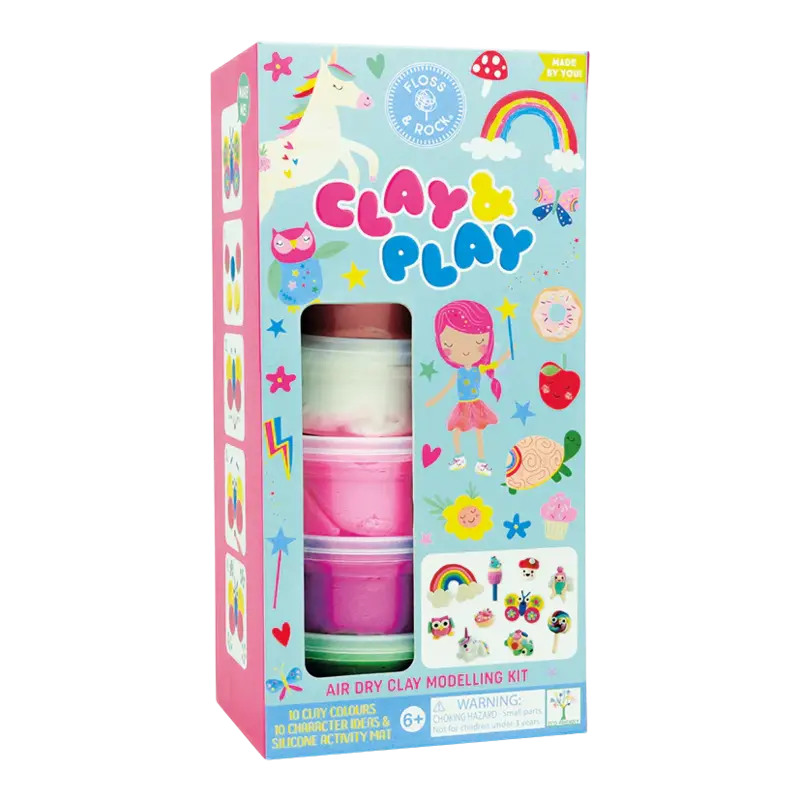 Floss & Rock Floss & Rock Clay & Play - Rainbow Fairy