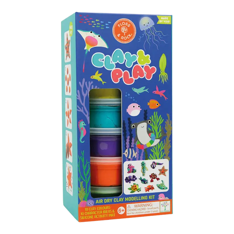Floss & Rock Floss & Rock Clay & Play - Ocean