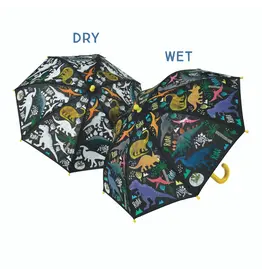 Floss & Rock Floss & Rock Color Changing Umbrella - Dino
