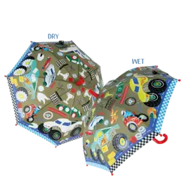 Floss & Rock Floss & Rock Color Changing Umbrella - Cars