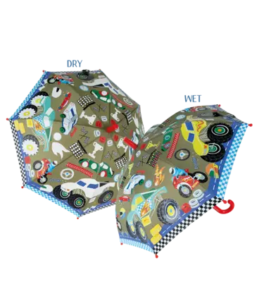 Floss & Rock Floss & Rock Color Changing Umbrella - Cars