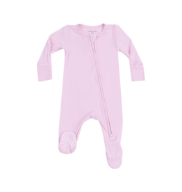 Angel Dear Angel Dear Zipper Footie - Nosegay Pink