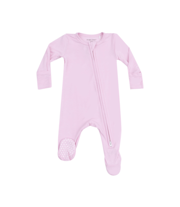 Angel Dear Angel Dear Zipper Footie - Nosegay Pink