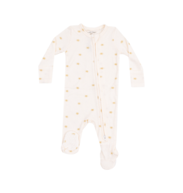 Angel Dear Angel Dear Zipper Footie - Simple Suns