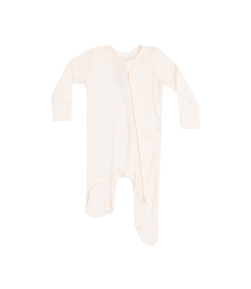 Angel Dear Angel Dear Zipper Footie - Sugar Swizzle