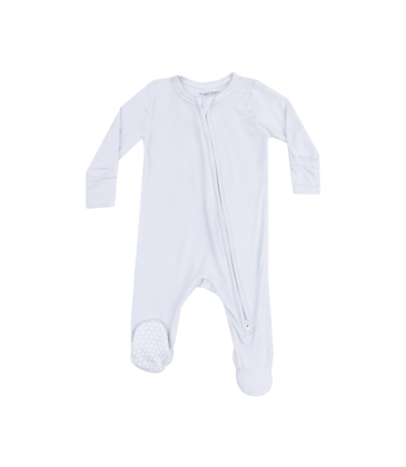 Angel Dear Angel Dear Zipper Footie - Classic Blue