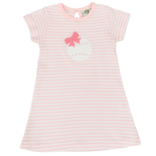 Luigi Luigi Baseball Bow Stripe Dress