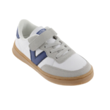 Victoria Oslo Faux Leather Trainers - Marino