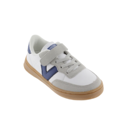 Victoria Oslo Faux Leather Trainers - Marino