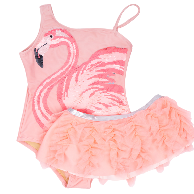 Shade Critters Sequin Flamingo 1pc & Skirt