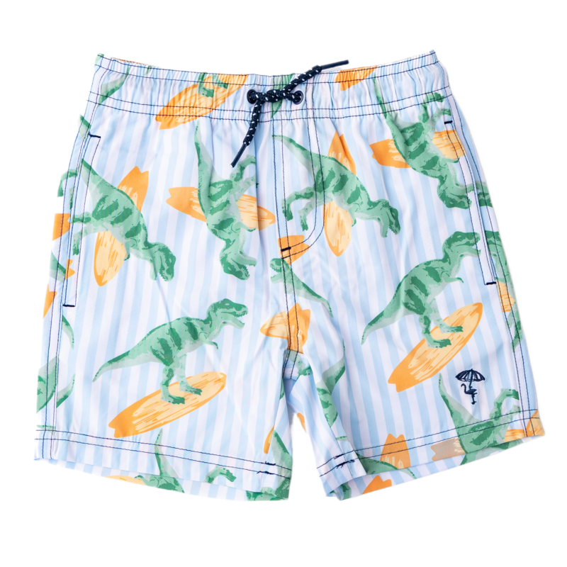 Shade Critters Hang Ten Dino Swim Trunks