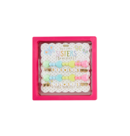 Mud Pie Mud Pie Hearts Sisters Bracelets