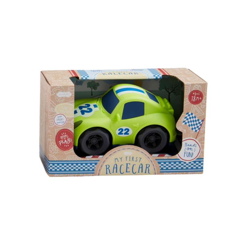 Mud Pie Mud Pie Green Toy Race Car