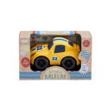 Mud Pie Mud Pie Yellow Toy Race Car