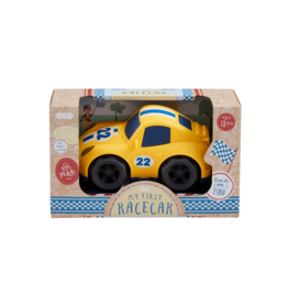 Mud Pie Mud Pie Yellow Toy Race Car