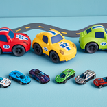 Mud Pie Mud Pie Yellow Toy Race Car