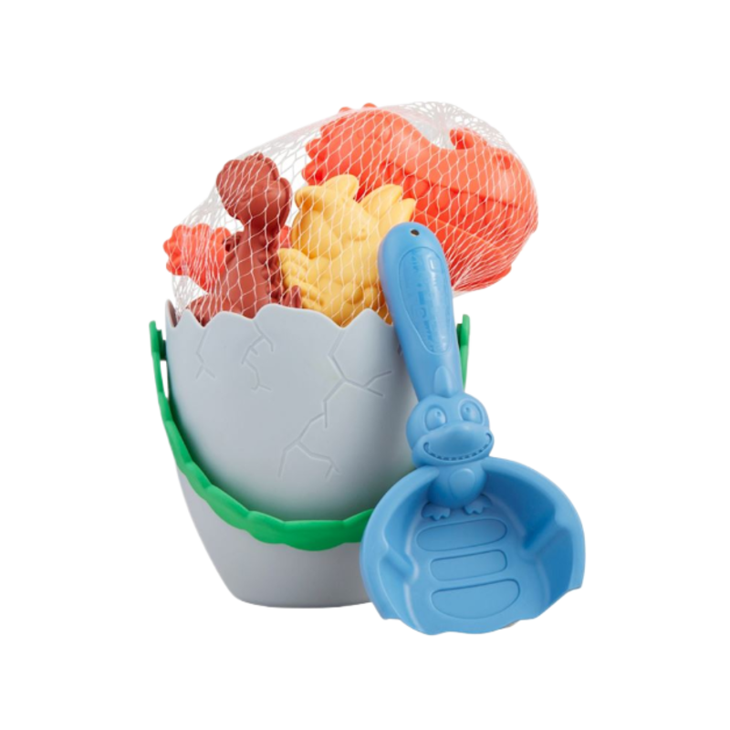 Mud Pie Mud Pie Grey Dino Egg Beach Set