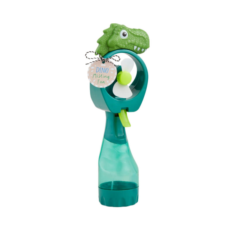 Mud Pie Mud Pie Green Dino Misting Fan