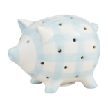 Mud Pie Mud Pie Blue Light-Up Piggy Bank