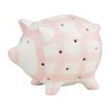 Mud Pie Mud Pie Pink Light-Up Piggy Bank