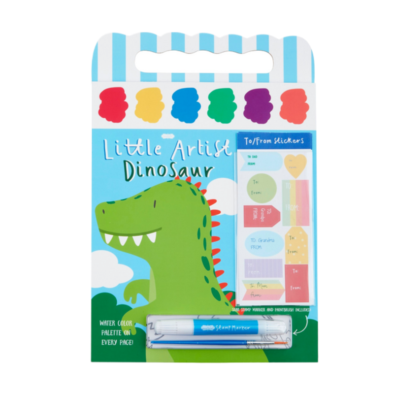 Mud Pie Mud Pie Dino Watercolor Book Set