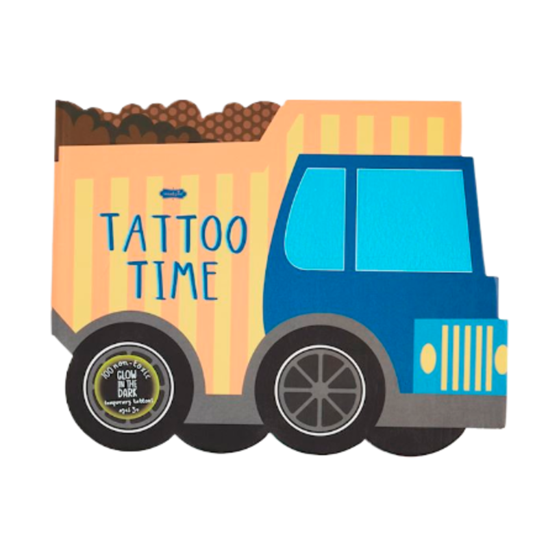 Mud Pie Mud Pie Dump Truck Tattoo Book