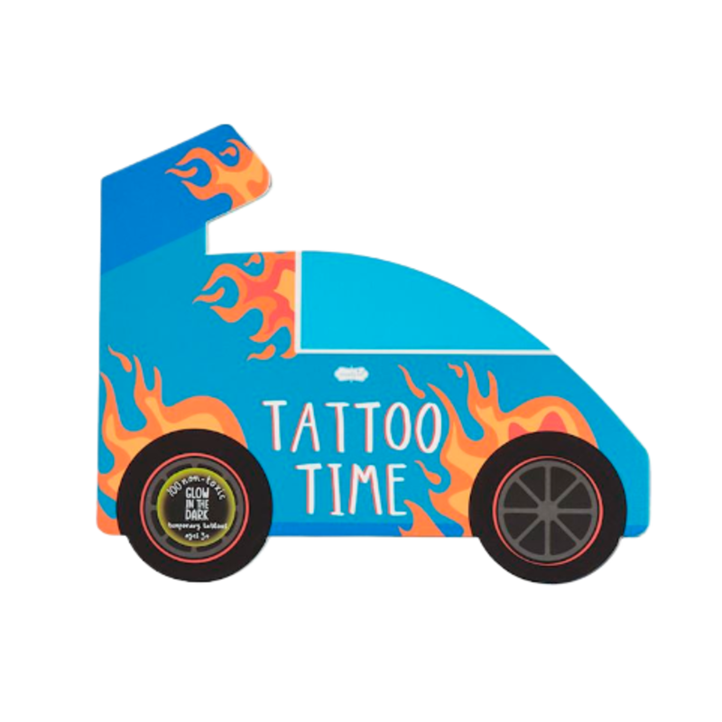 Mud Pie Mud Pie Race Car Tattoo Book