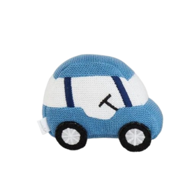 Mud Pie Mud Pie Blue Golf Cart Rattle