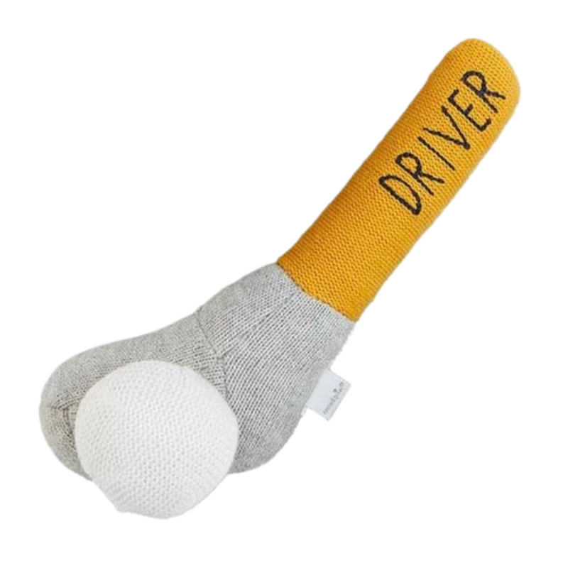 Mud Pie Mud Pie Driver Golf Rattle