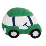 Mud Pie Mud Pie Green Golf Cart Rattle