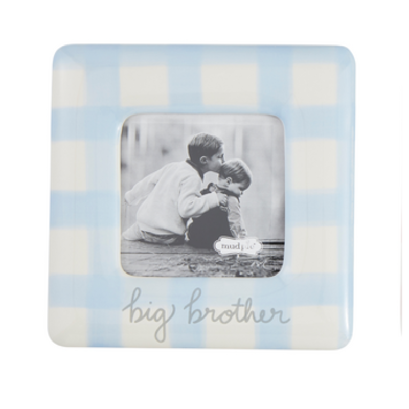 Mud Pie Mud Pie Big Bro Gingham Frame